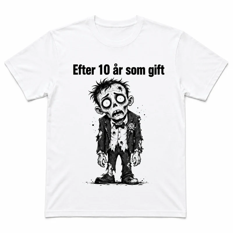 Efter 10 år som gift – Rolig t-shirt