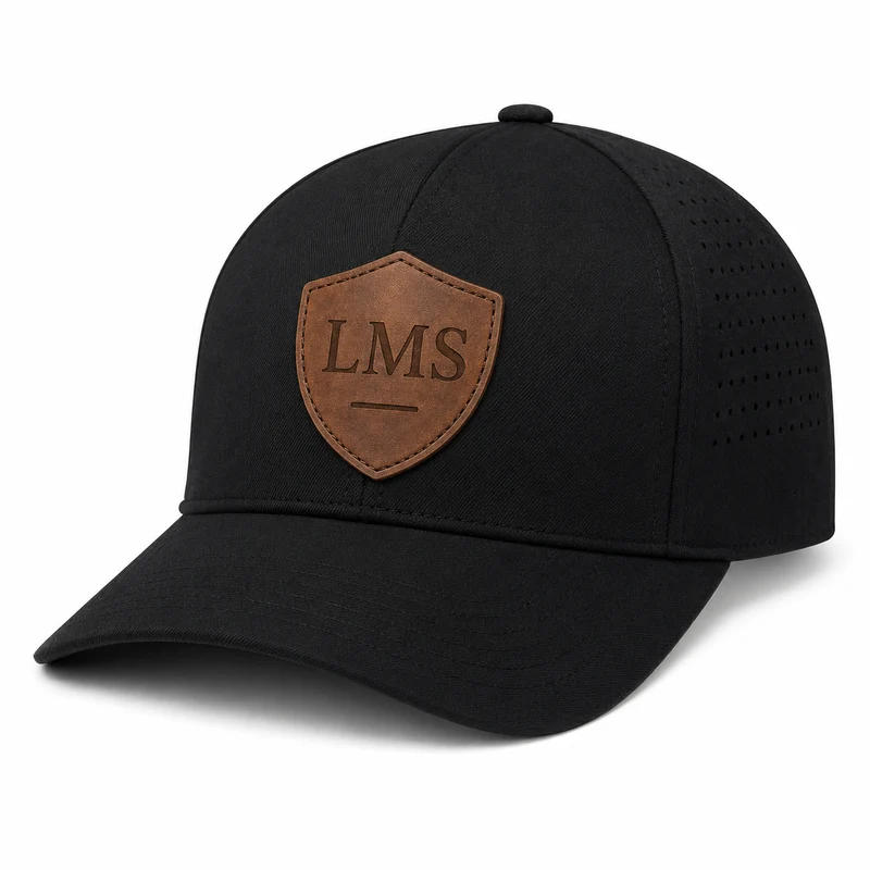 Keps med patch – Namn & initialer