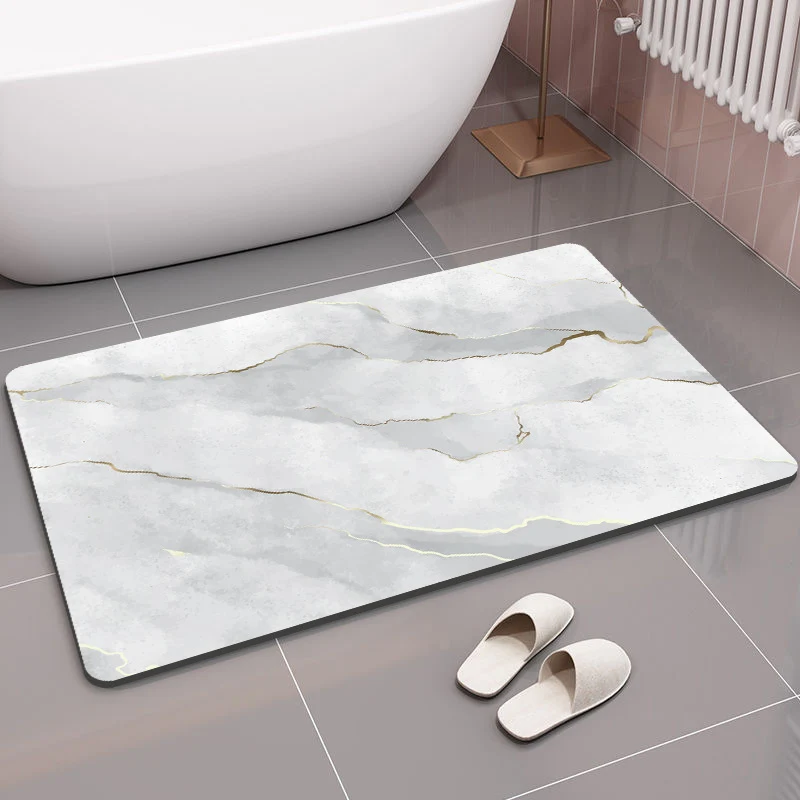 Geometrisch gemusterte Memory-Schaum-Badezimmermatte für das Badezimmer