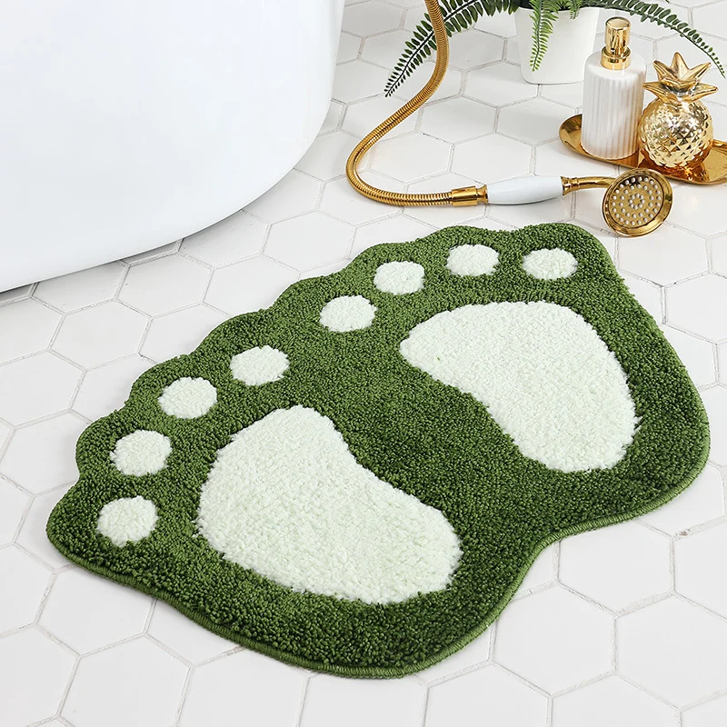 Fun Footprint Badmatte für das Badezimmer