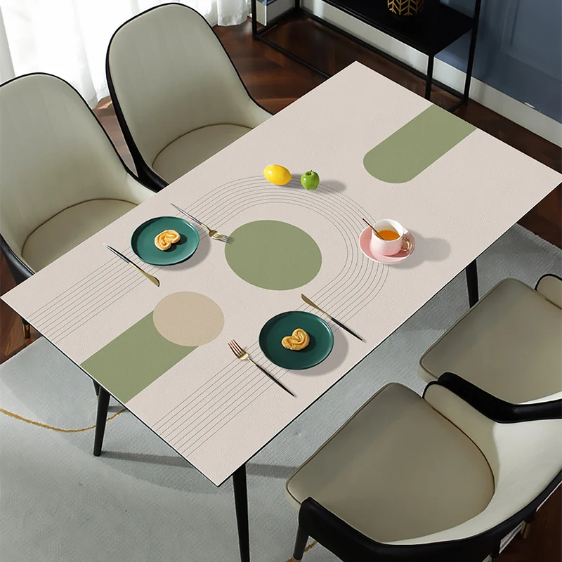Eleganter Marmor Design Tischläufer für das Esszimmer