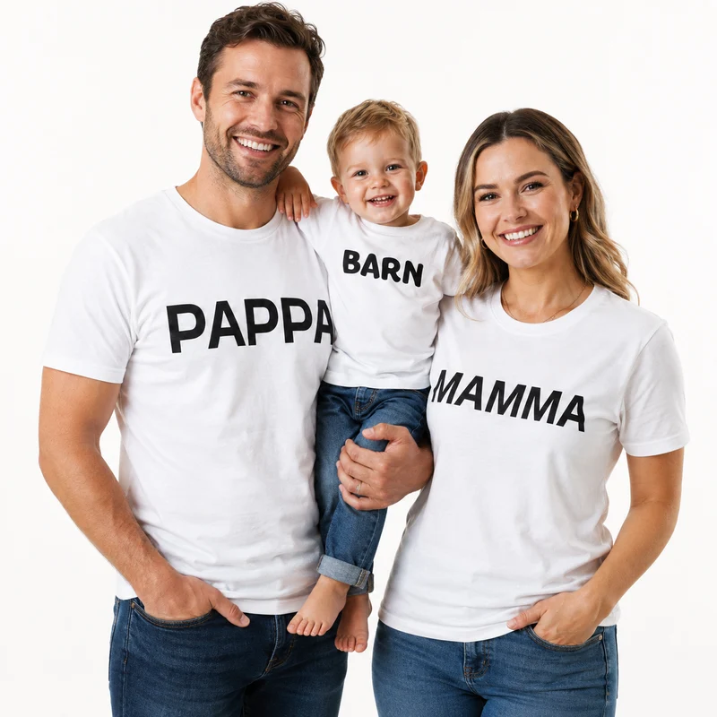 Mini-Match® – Mamma / Pappa / Barn (2 designer)