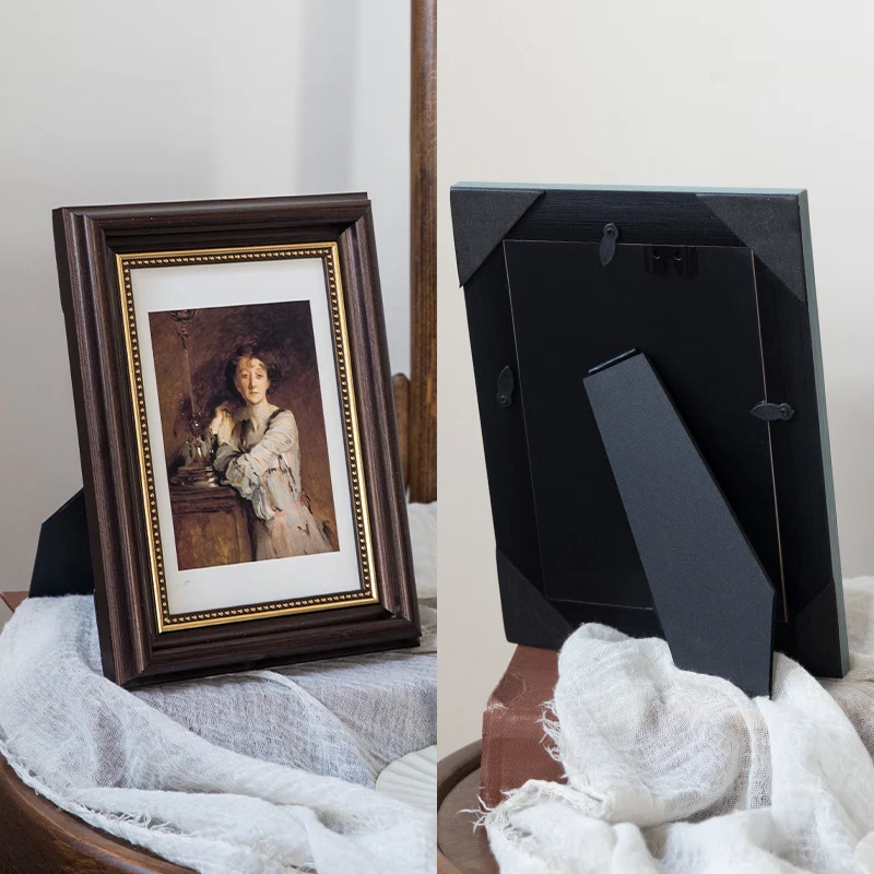 Dekorativer Vintage Vogel Kunstrahmen