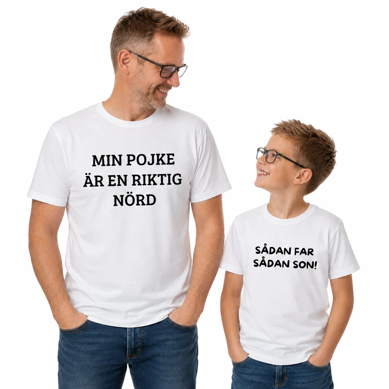 Mini-Match® – Riktig nörd & Sådan far sådan son