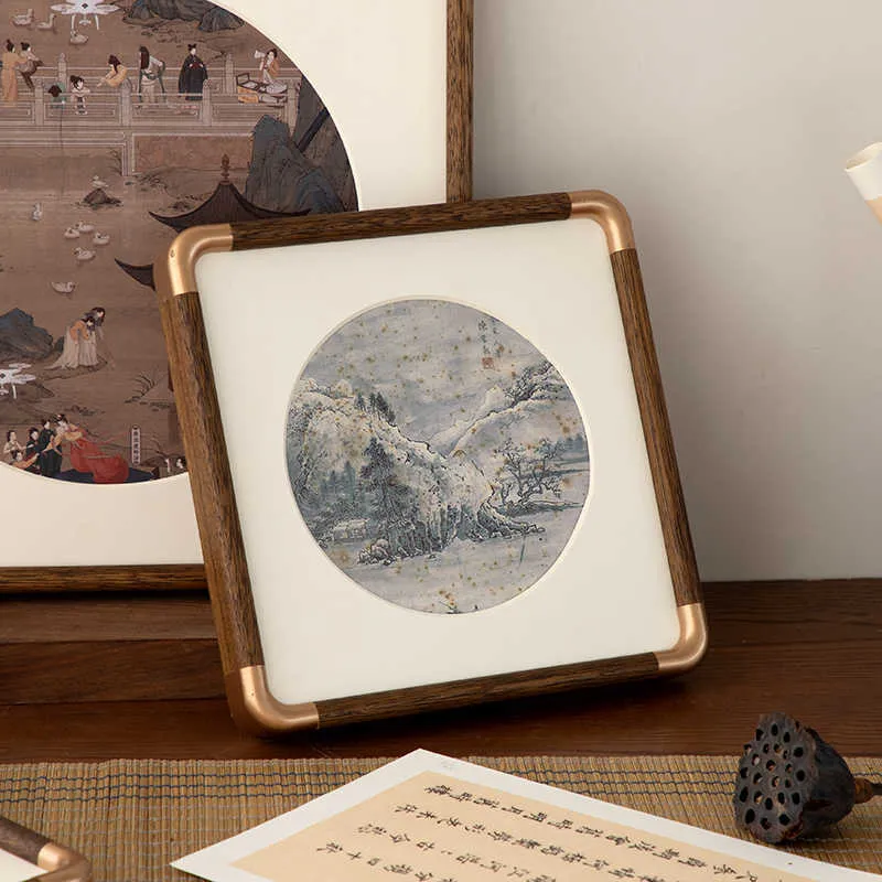 Dekoratives gerahmtes Landschaftsbild