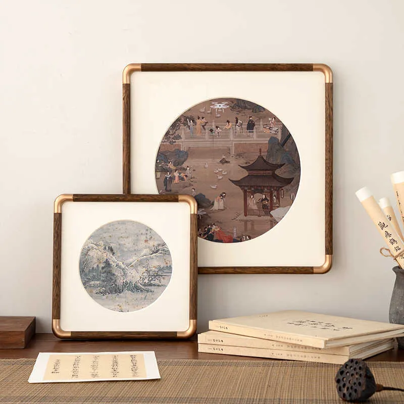 Dekoratives gerahmtes Landschaftsbild