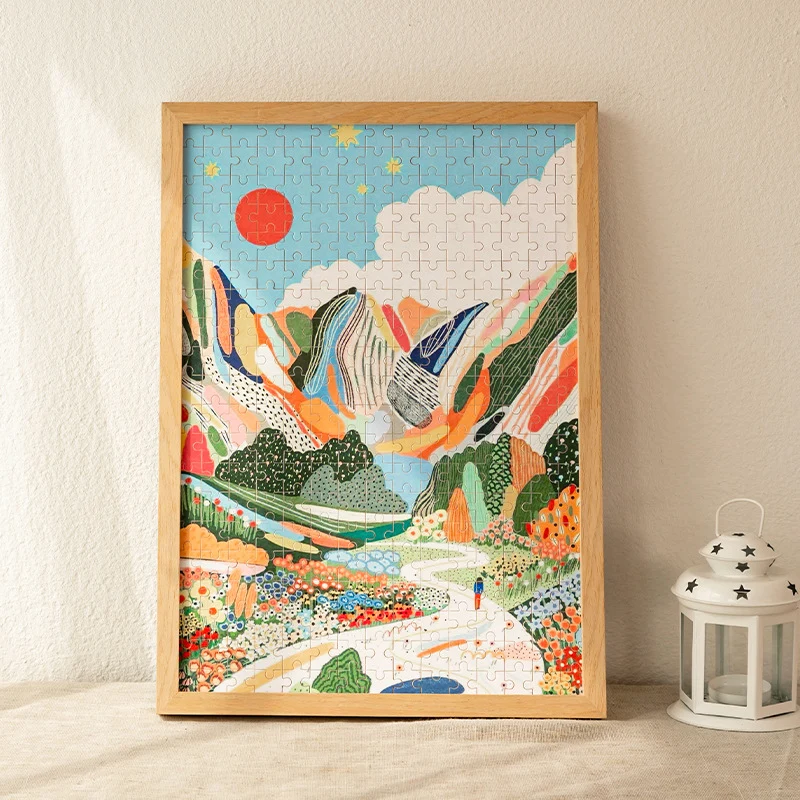 Puzzle Artwork Display Frame für die Wohnkultur