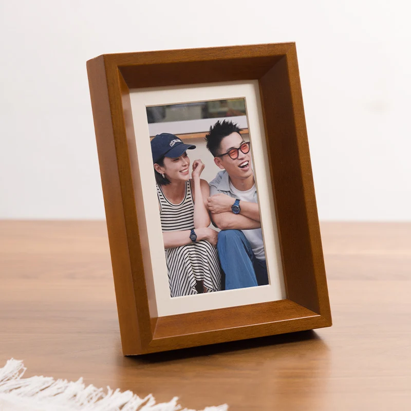 Premium Holz Tisch Foto Rahmen für Zuhause