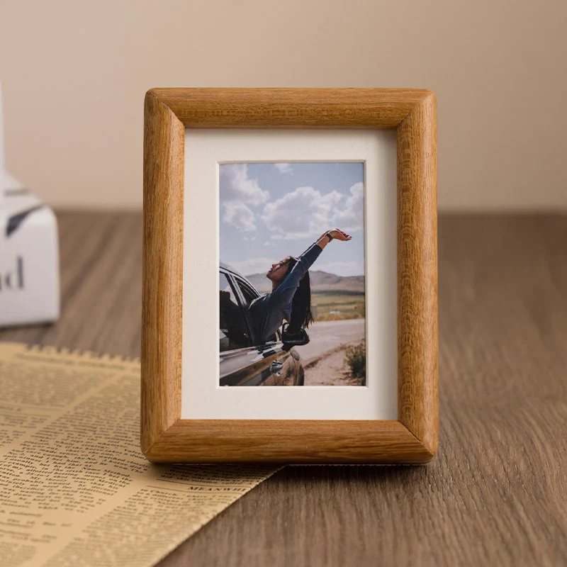Premium Holzfoto-Rahmen für die Wohnkultur