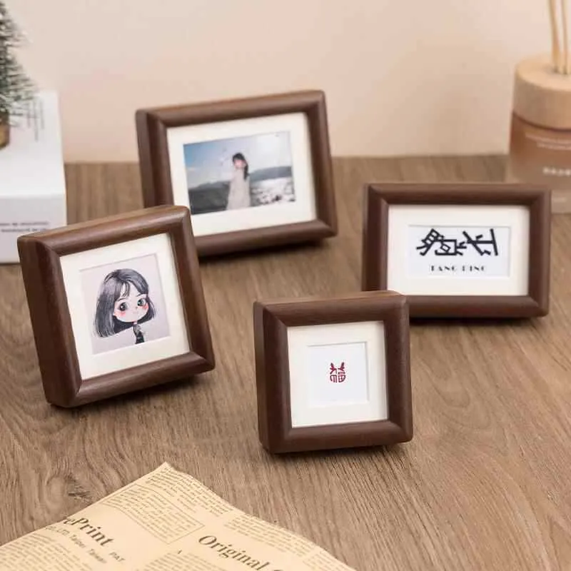 Premium Holzfoto-Rahmen für die Wohnkultur