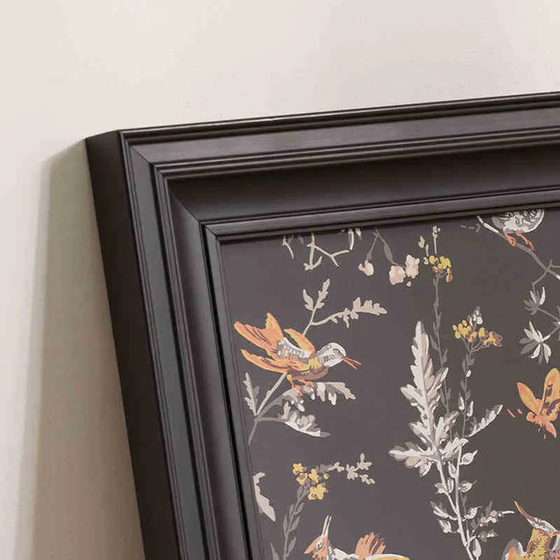 Prächtiger botanischer Wandkunst-Bilderrahmen für das Zuhause