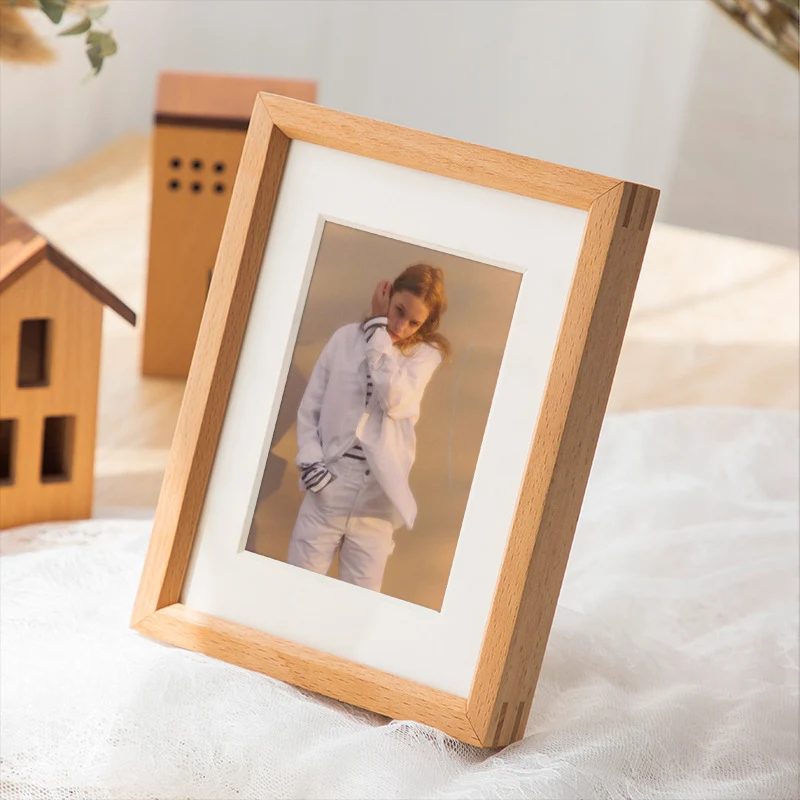 Naturrahmen für Fotos aus Holz für zu Hause