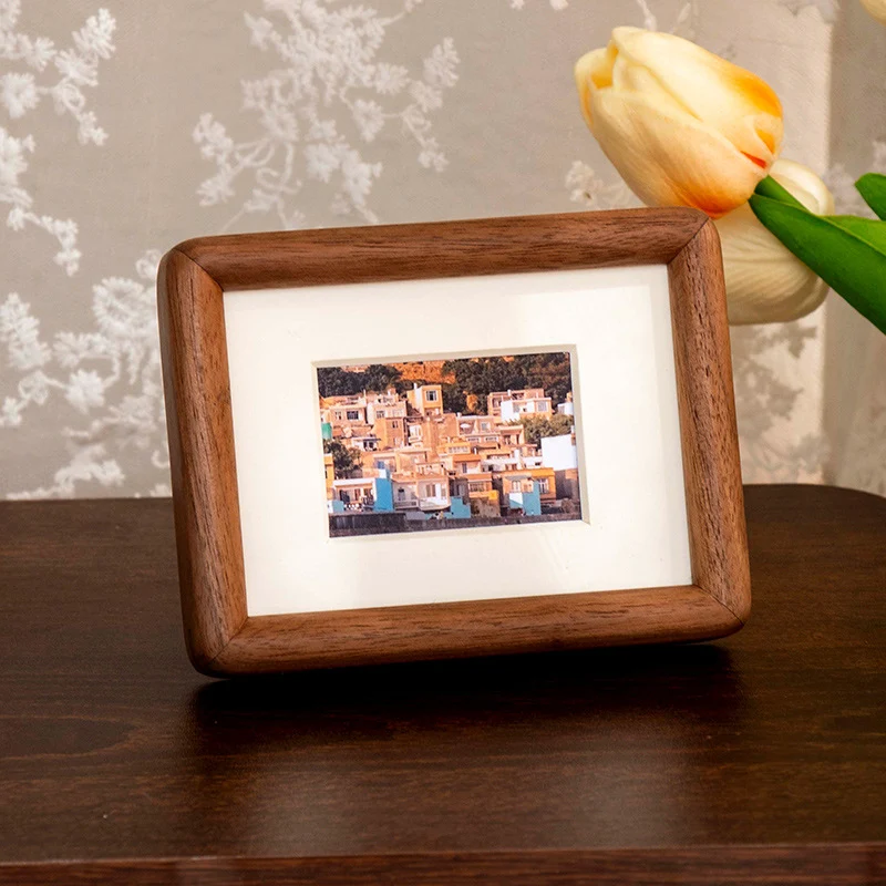 Naturaler Holz Dekorativer Foto-Rahmen für Zuhause