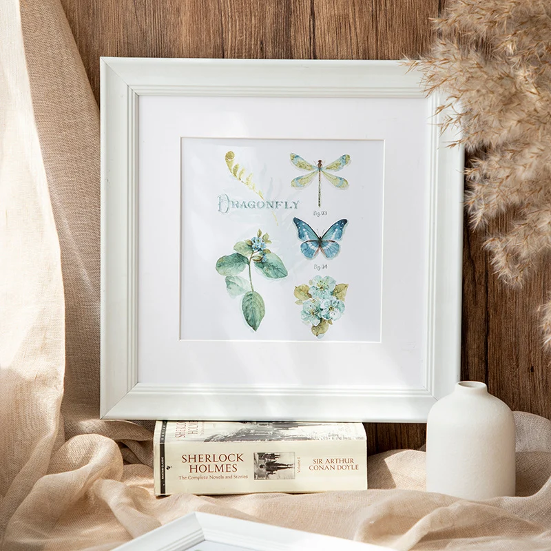 Dekorative botanische Kunstrahmen