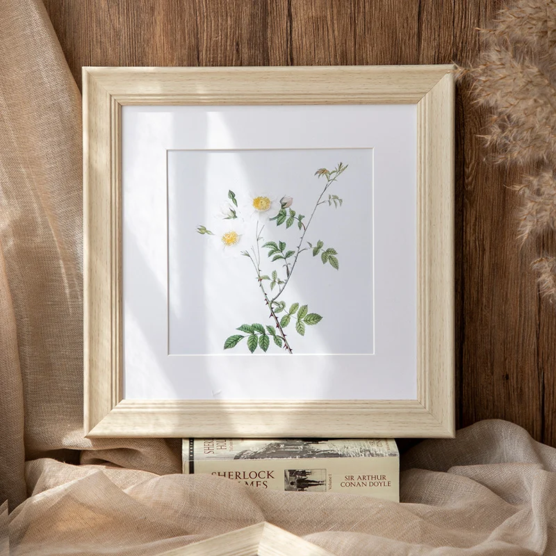 Dekorative botanische Kunstrahmen