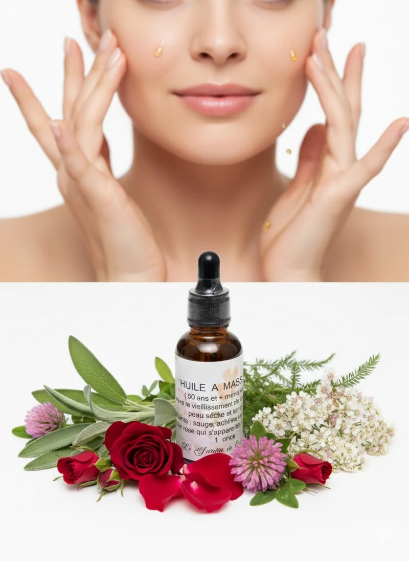 Massage oil for women 50+ going through menopause – Infused Oil
