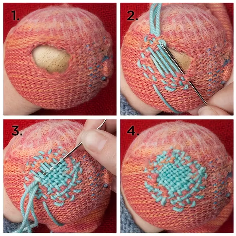 Wooden darning egg