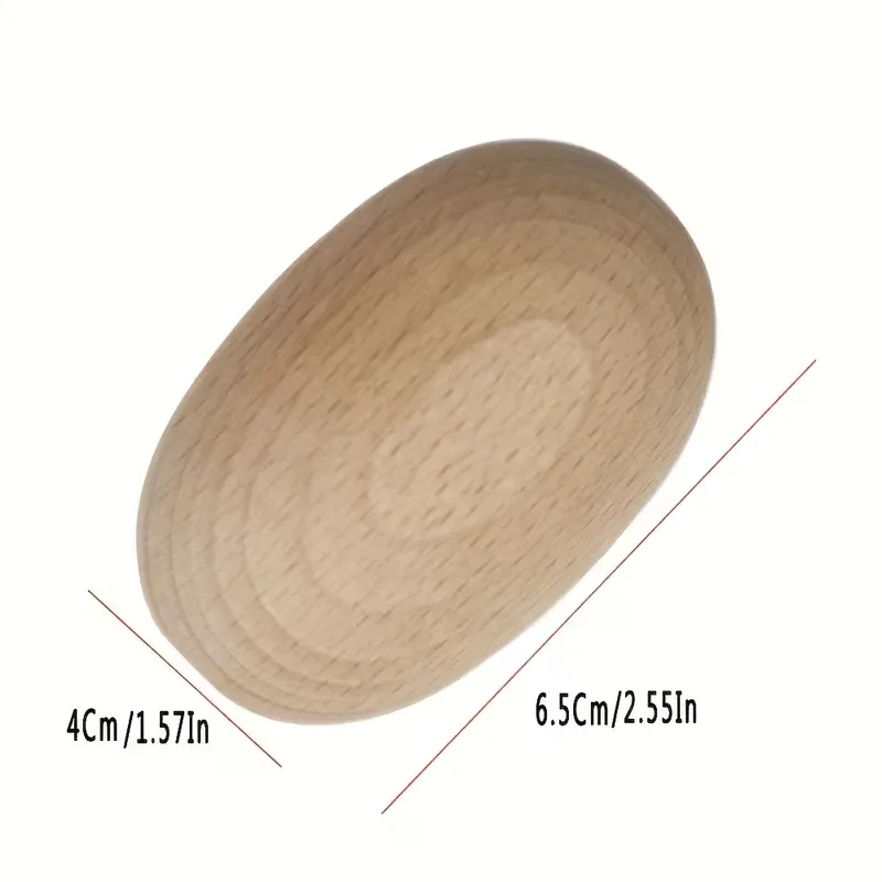 Wooden darning egg