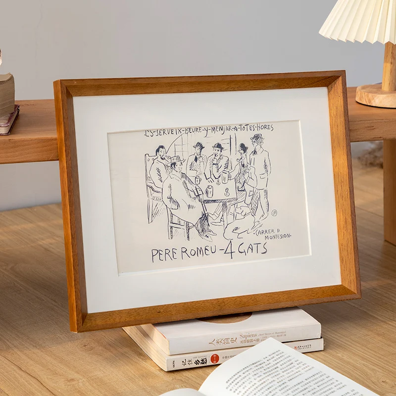 Künstlerische Modeillustrationsrahmen