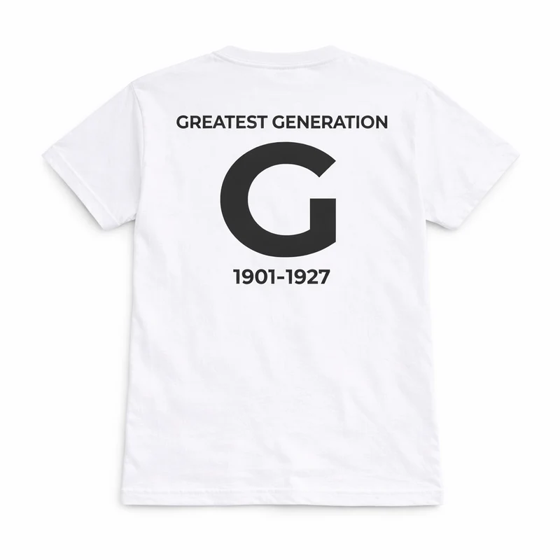 Generation Series – Greatest Generation (1901-1927)
