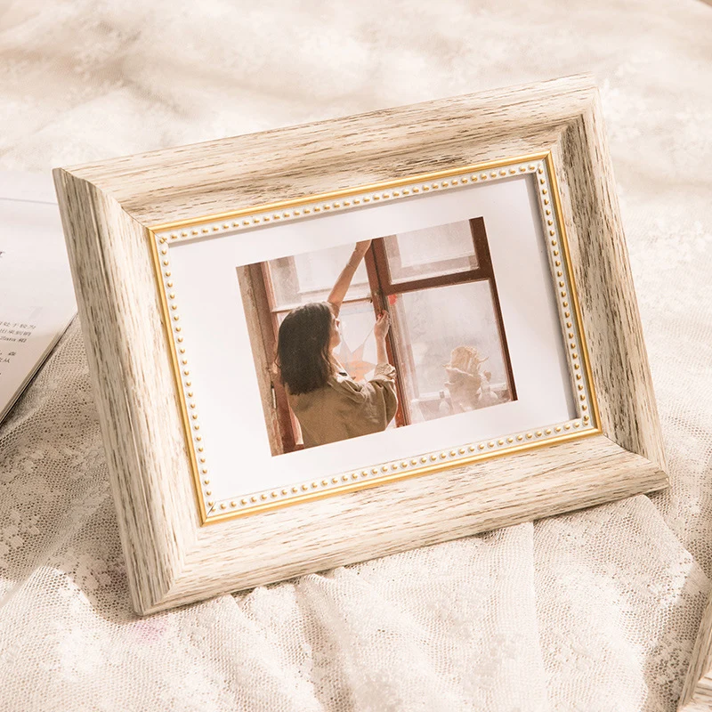 Vintage-inspirierter kunstvoller photo rahmen