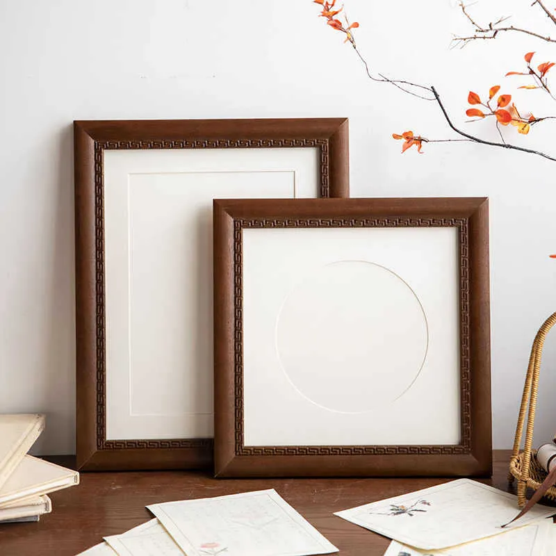 Elegante gerahmte botanische Kunstdruck