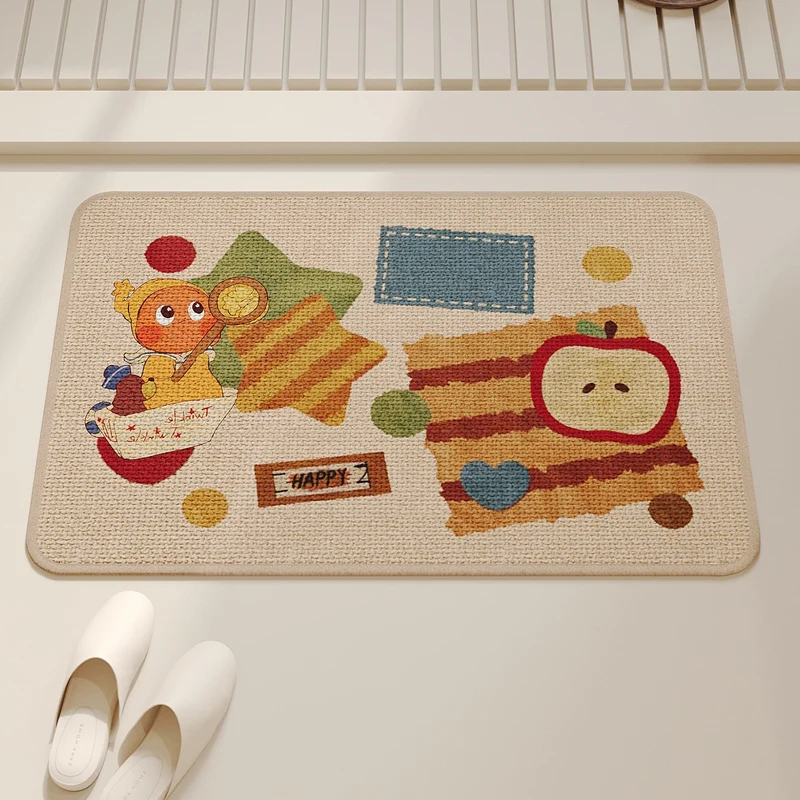 Patchwork Katzen-Themen Teppich