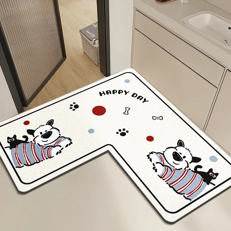Panda-Themen dekorative Badematte