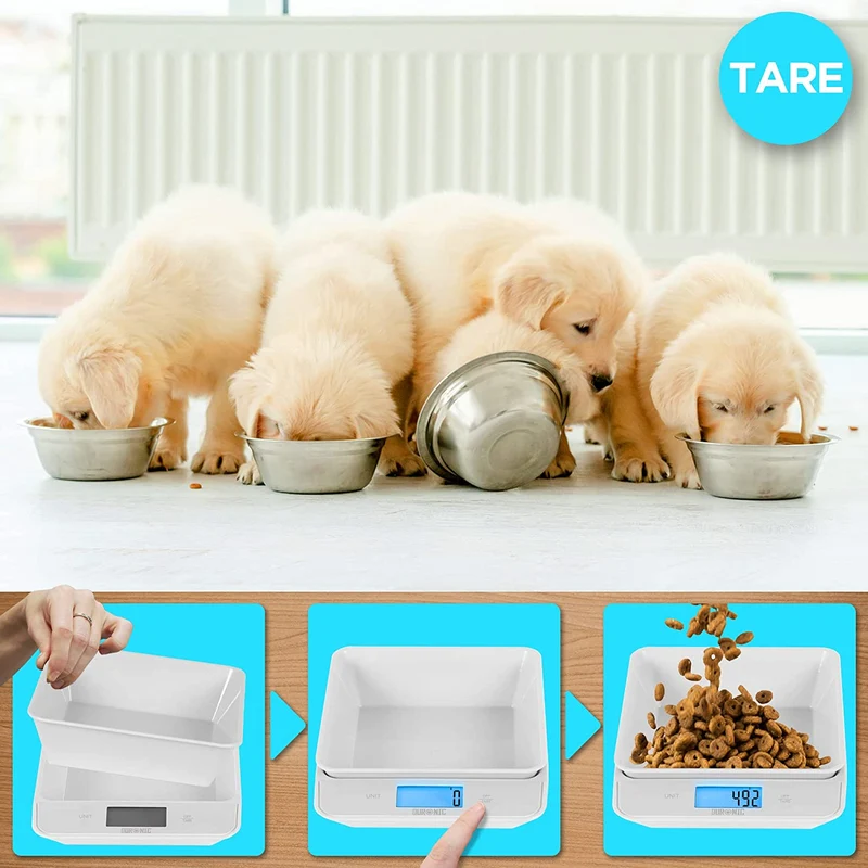 Duronic KS100 WH Küchenwaage | 5 kg Digitalwaage mit 1,2 L abnehmbarer Schüssel | 1 g grammgenau Präzision-Feinwaage | Haushaltswaage mit Tara-Funktion | Digitale Waage mit Hold-Funktion | Zum Kochen