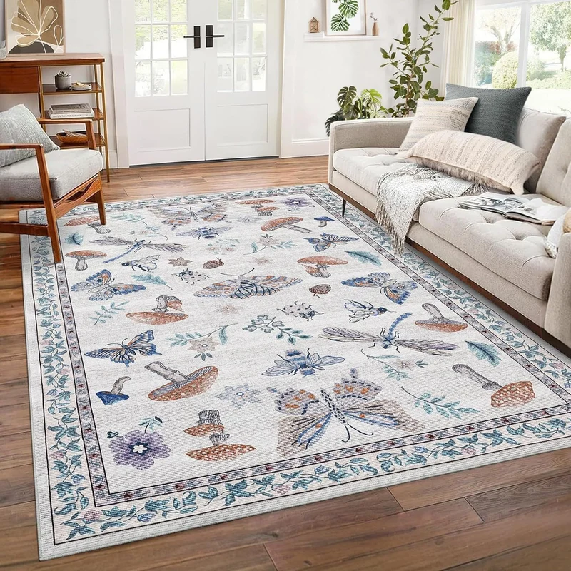Natur-inspirierte dekorative Teppich