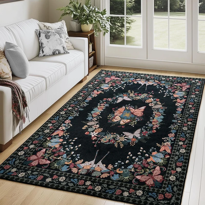 Natur-inspirierte dekorative Teppich