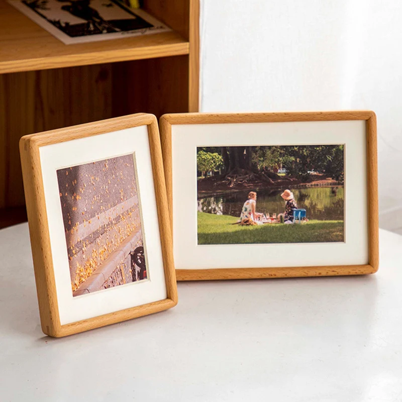 Zeitgenössischer Holzfoto-Rahmen