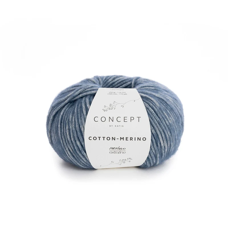 Cotton-Merino by Katia