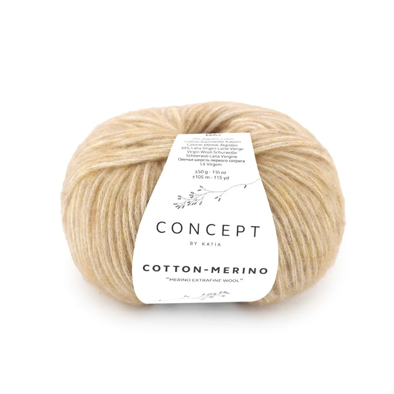 Cotton-Merino by Katia