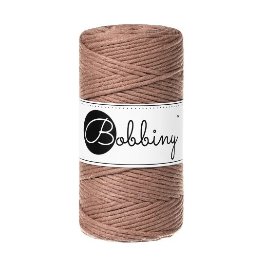 Bobbiny Macrame Rope Single Strand 3mm/100 Meters
