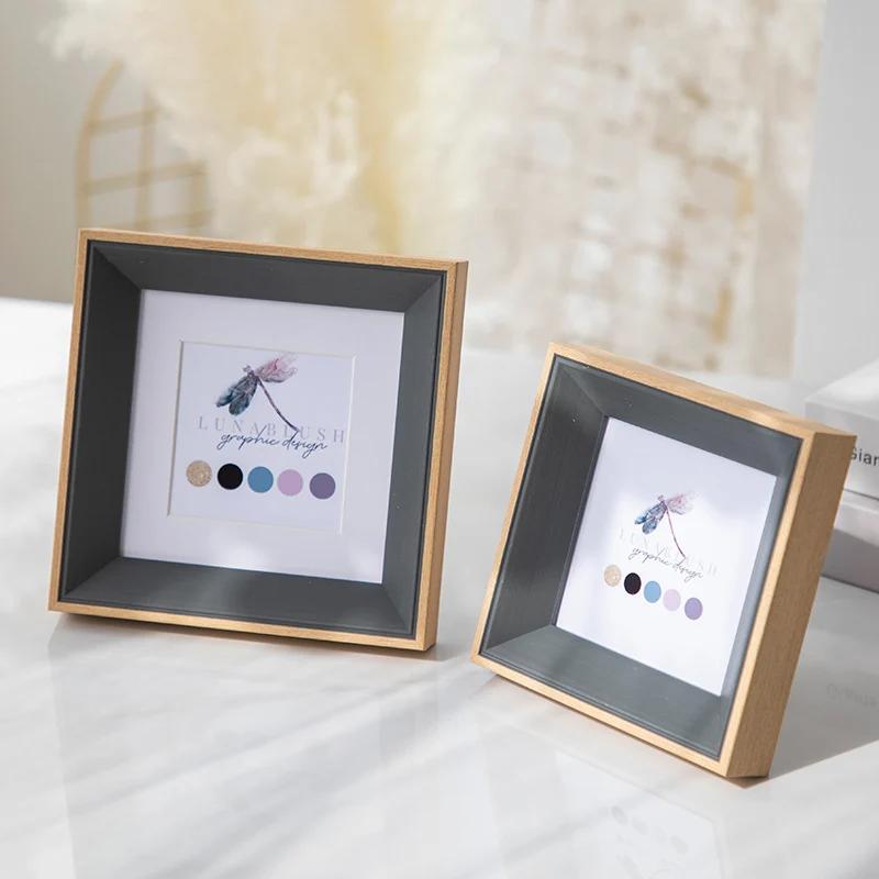 Eleganter botanischer Druck Bilderrahmen