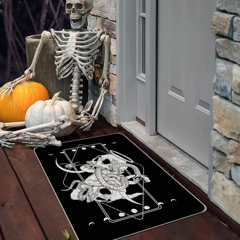 Halloween-Themen Dekorative Willkommenmatte für Zuhause