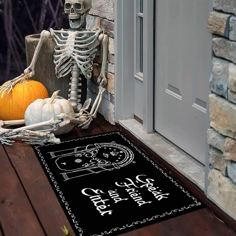 Halloween-Themen Dekorative Willkommenmatte für Zuhause