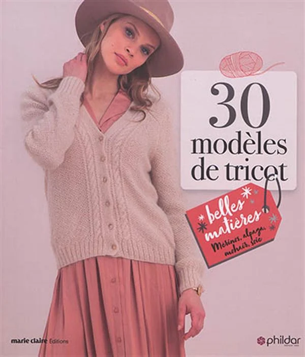 30 knitting patterns - beautiful materials