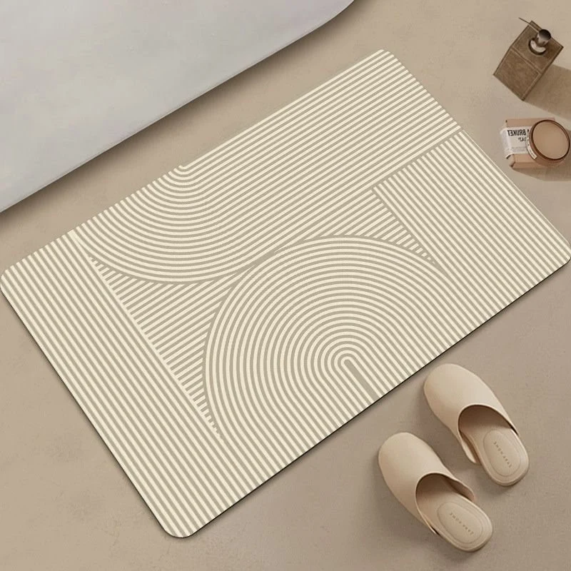 Geometrisches Muster Badezimmermatte für das Badezimmer