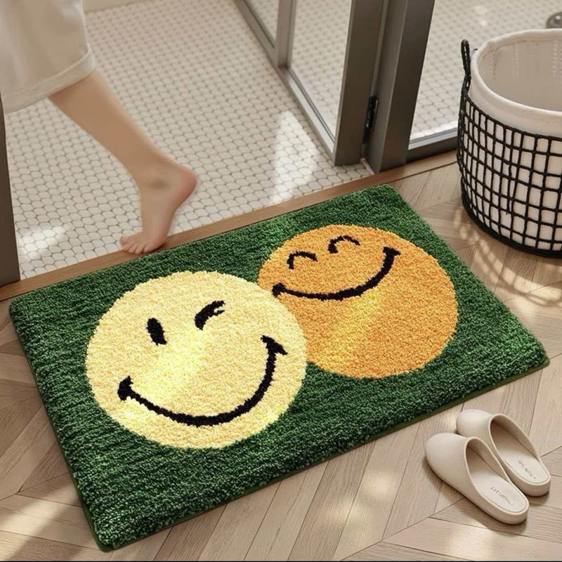 Spaß Smiley Gesicht Fußmatte