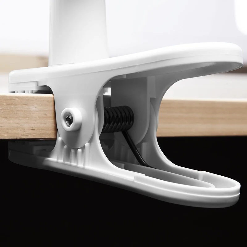 Duronic FN15 Tischventilator | Mini Ventilator 20 cm | Mobiler Lüfter mit Clip und Aufbewahrungsbox als Standfuß | Klein und leise bei 15 Watt | 2 Geschwindigkeitsstufen | 360° | Büro und Schlafzimmer