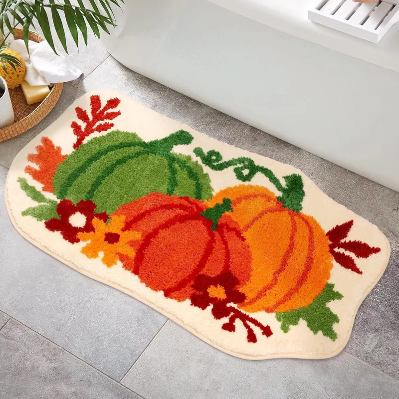 Florales Quadratmuster Badetuch