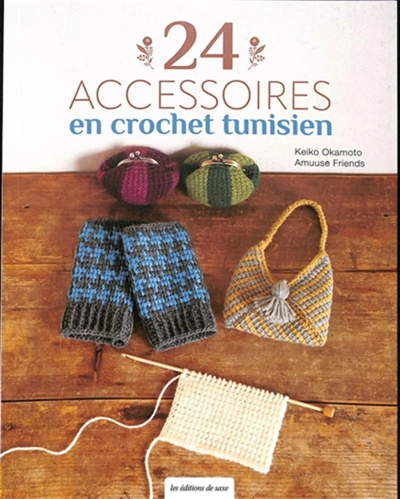24 Tunisian crochet accessories