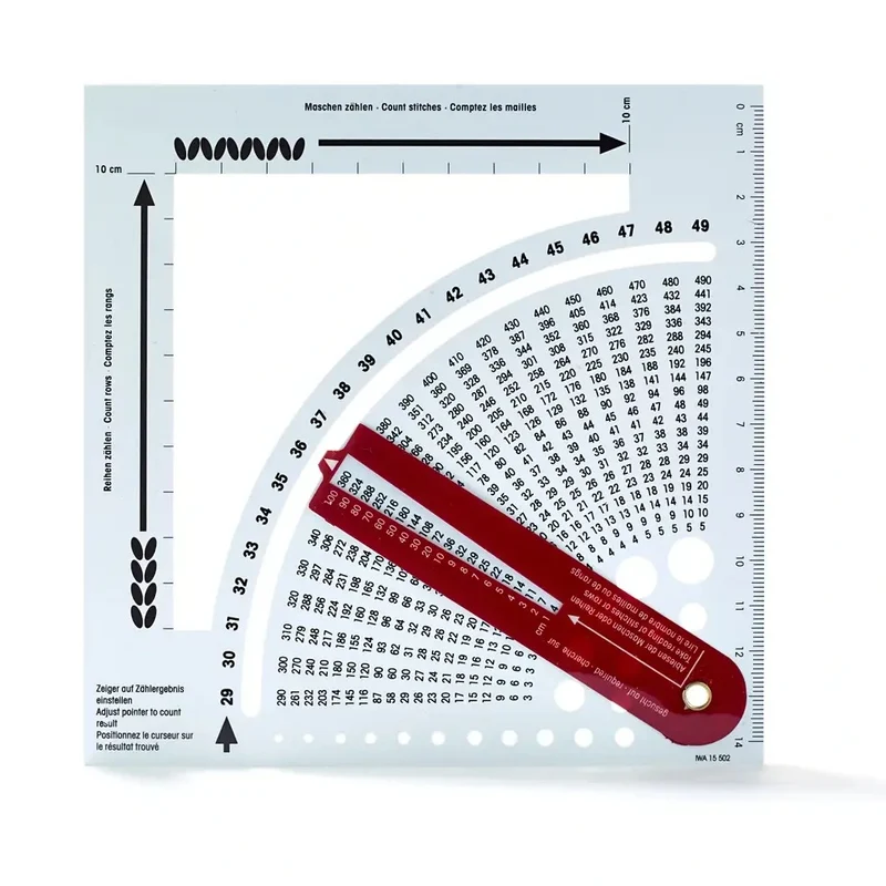 Knitting calculator with counting frame from Prym