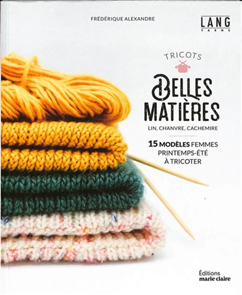 Knitting beautiful materials: Linen, hemp, cashmere - 15 spring-summer women's models to knit