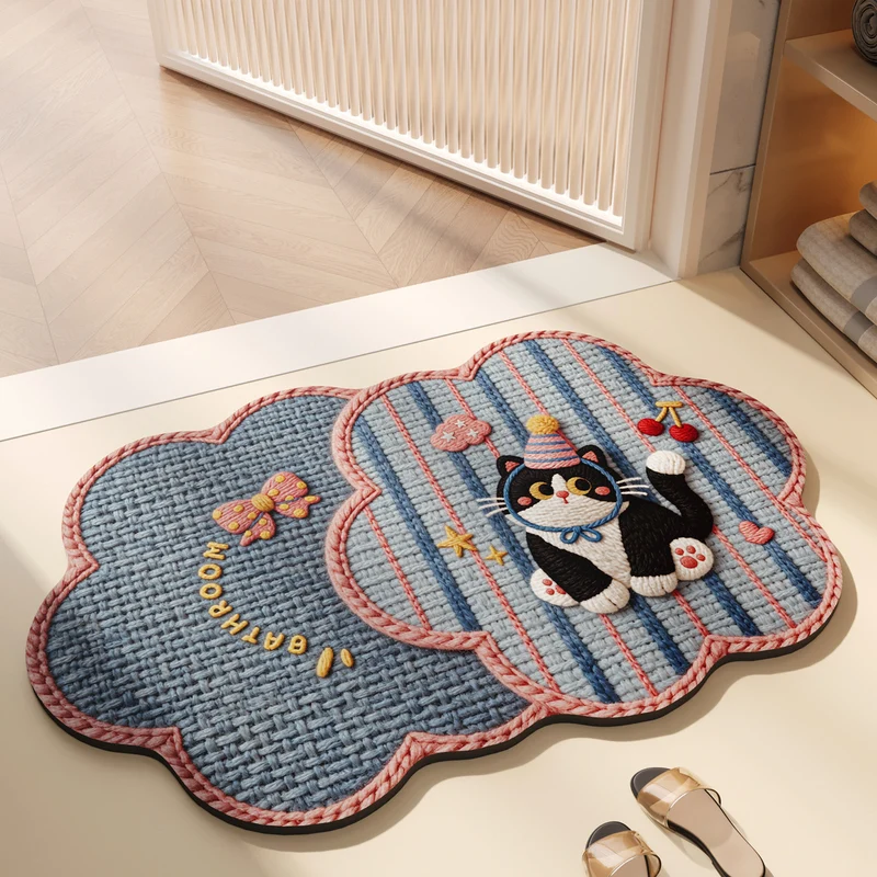 Floraler dekorativer Teppich für Zuhause