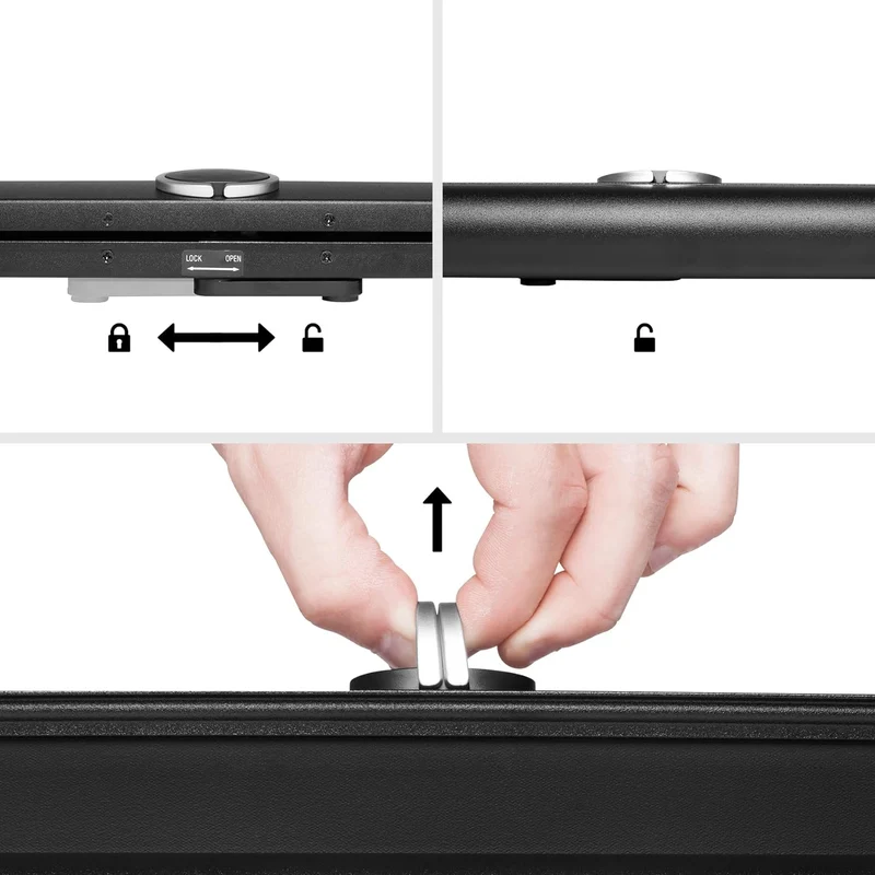 Duronic DPS40 4:3 Leinwand | 40 Zoll Mobile Beamerleinwand in Tragetasche mit 81 x 61 cm | 4:3 Heimkino mit 4K Full HD 3D | Gain 1.0 | Projektionsleinwand für Gaming, Büro, Präsentationen, Schulen