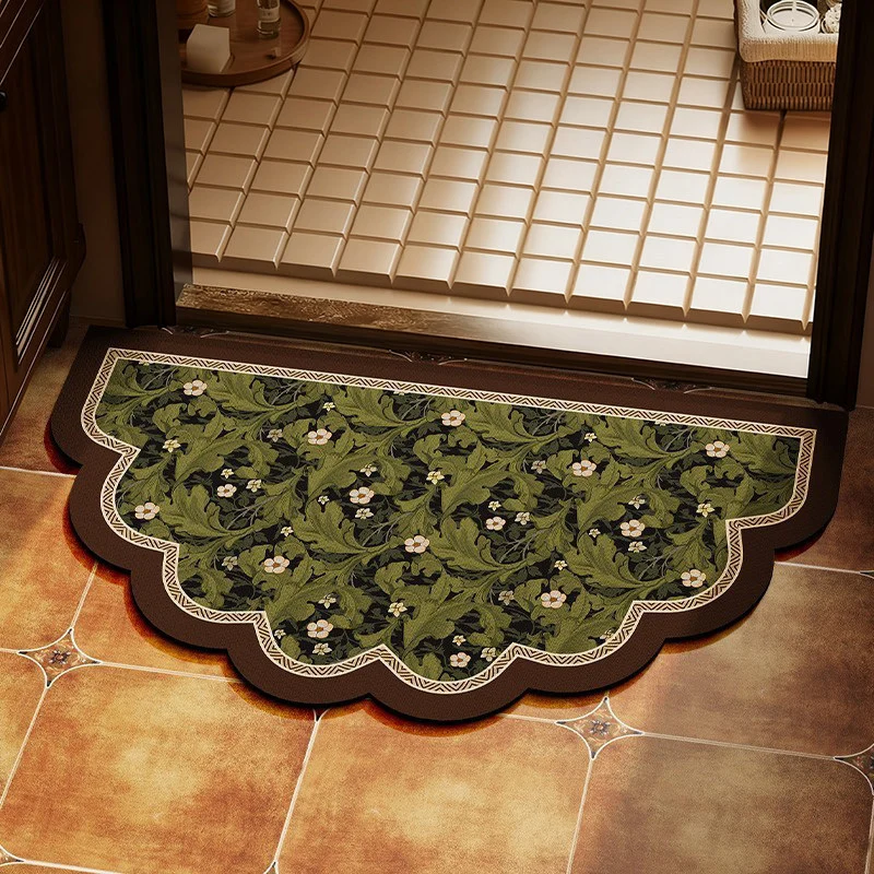 Eleganter floraler Teppich