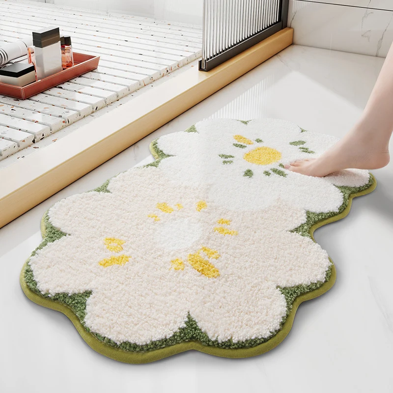 Gemütliche Camouflage-Badmatte für das Badezimmer